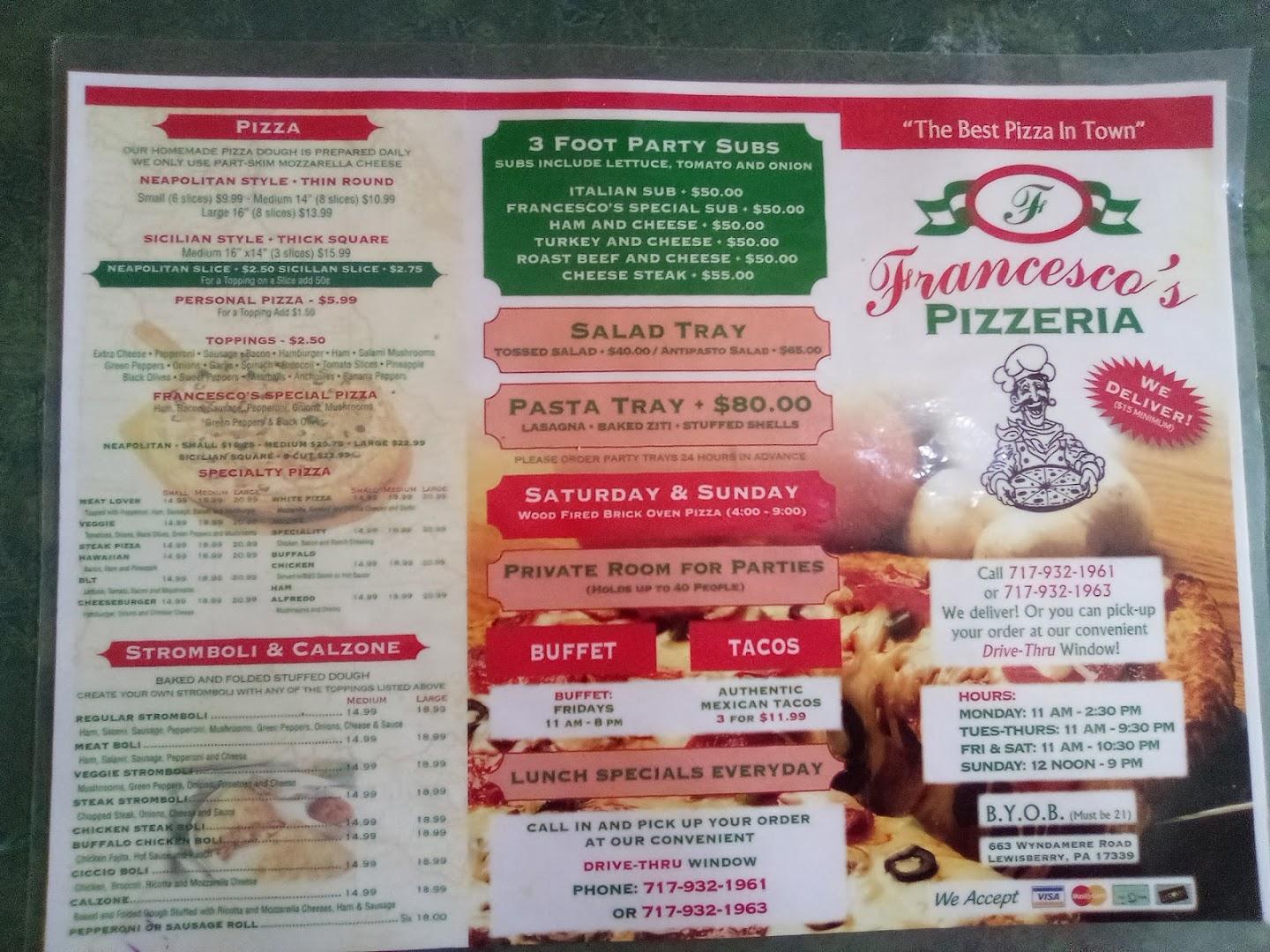 Francesco's Pizzeria